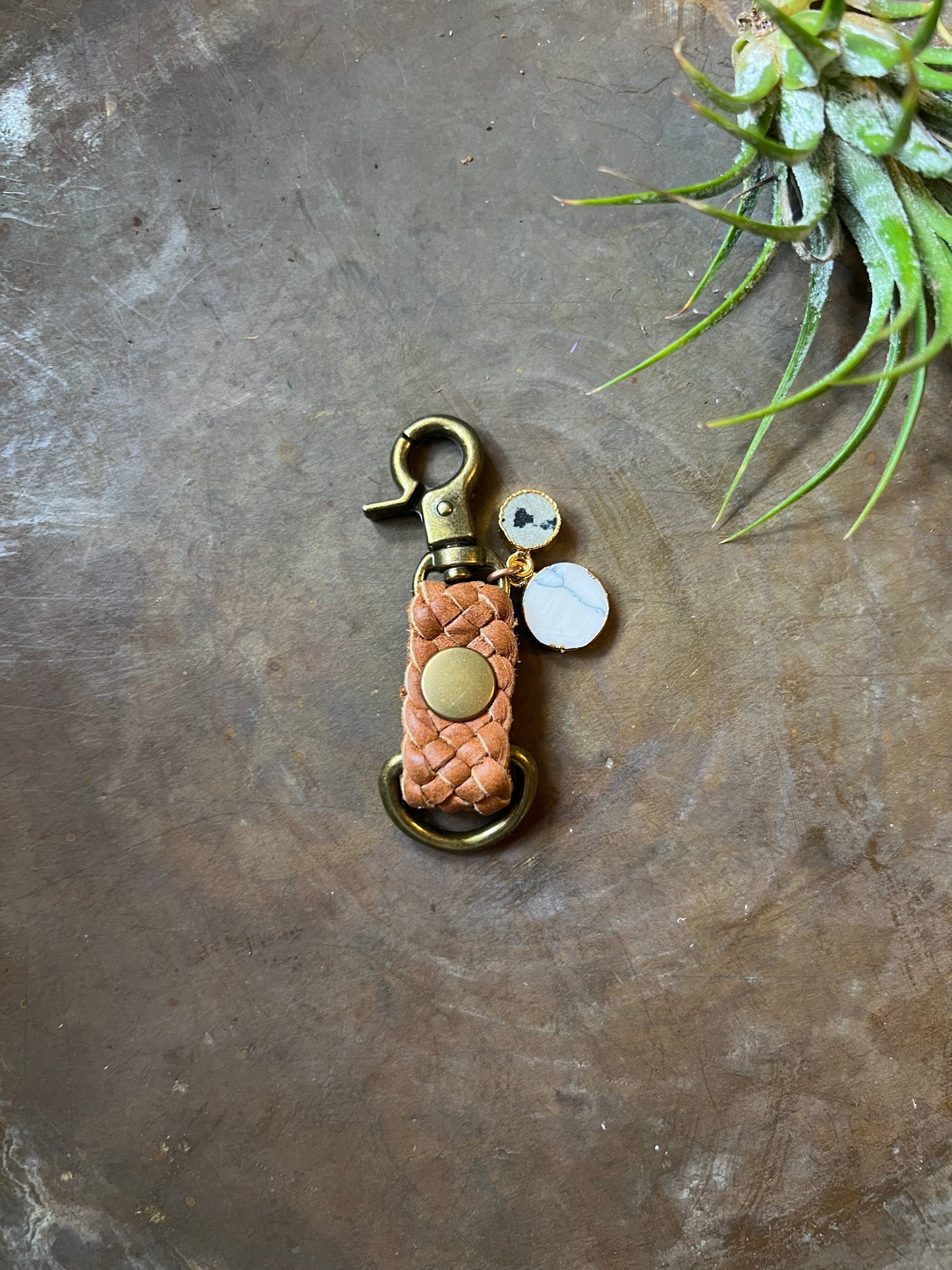 Tan Mini Fob