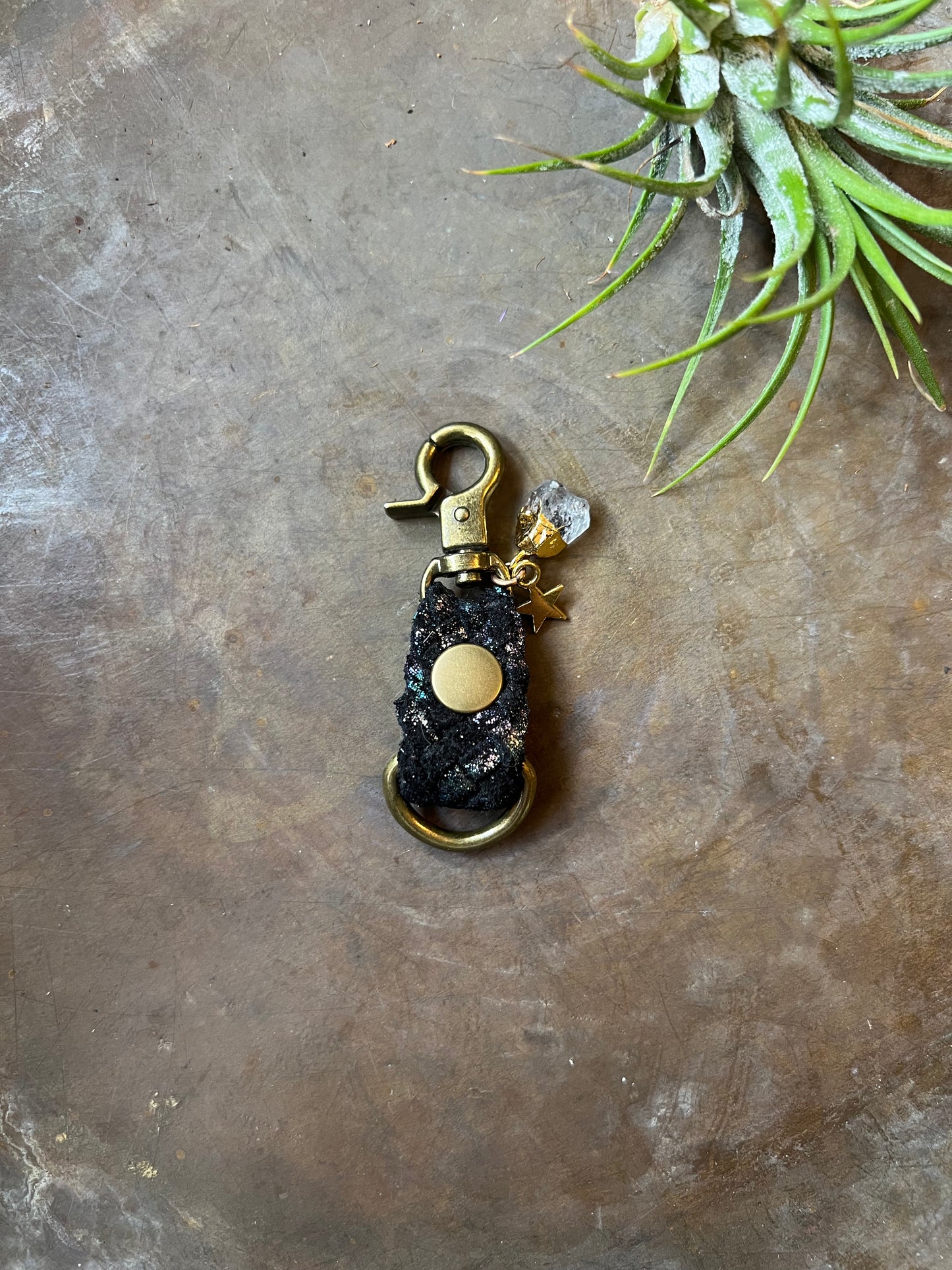 Crackle Oil Slick Mini Fob