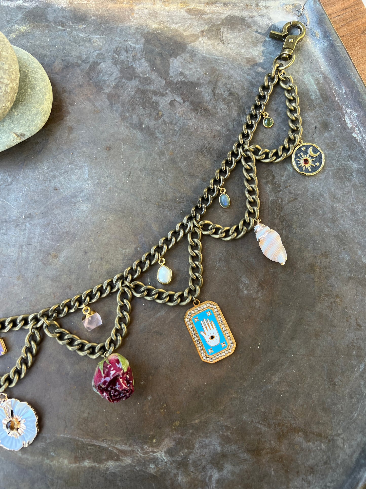 Bronze Bag Chain