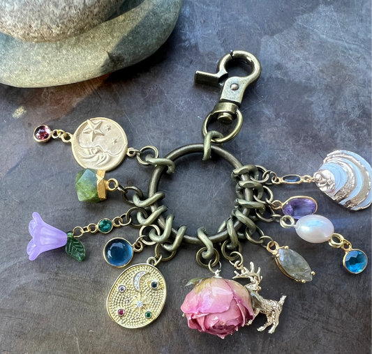 Bronze Charm Ring