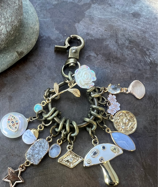 Bronze Charm Ring