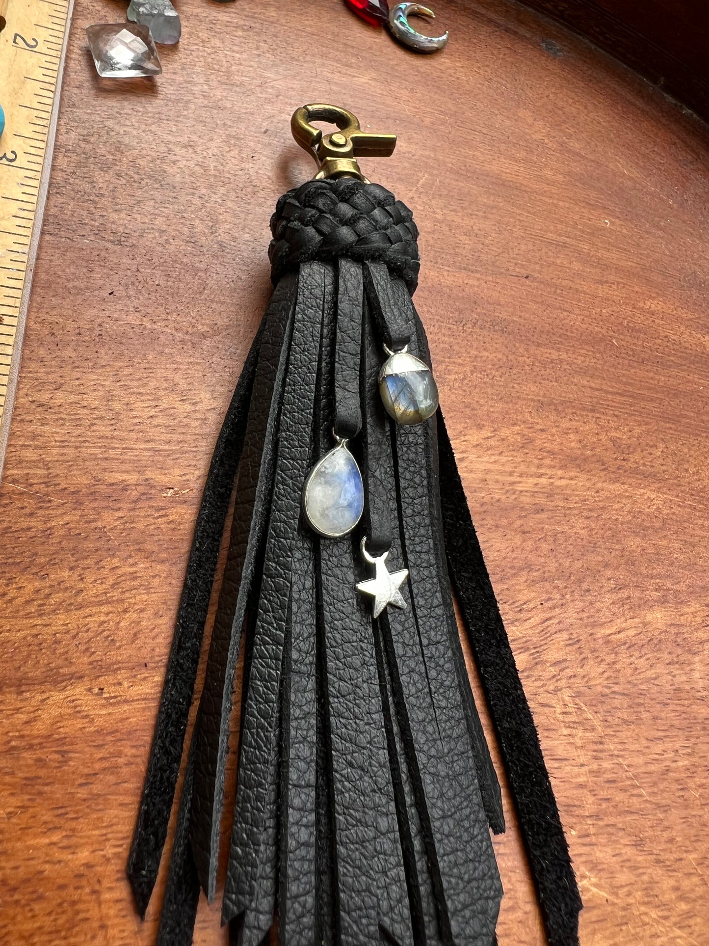 5.5" Black Zipper Pull