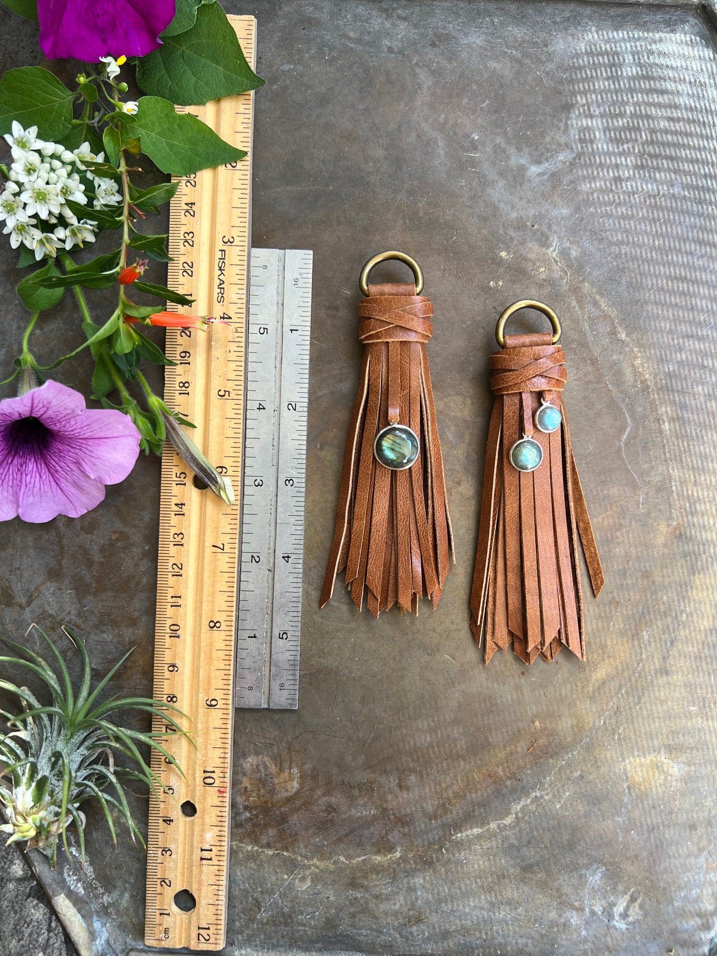 4.5" - Tan D-Ring Set