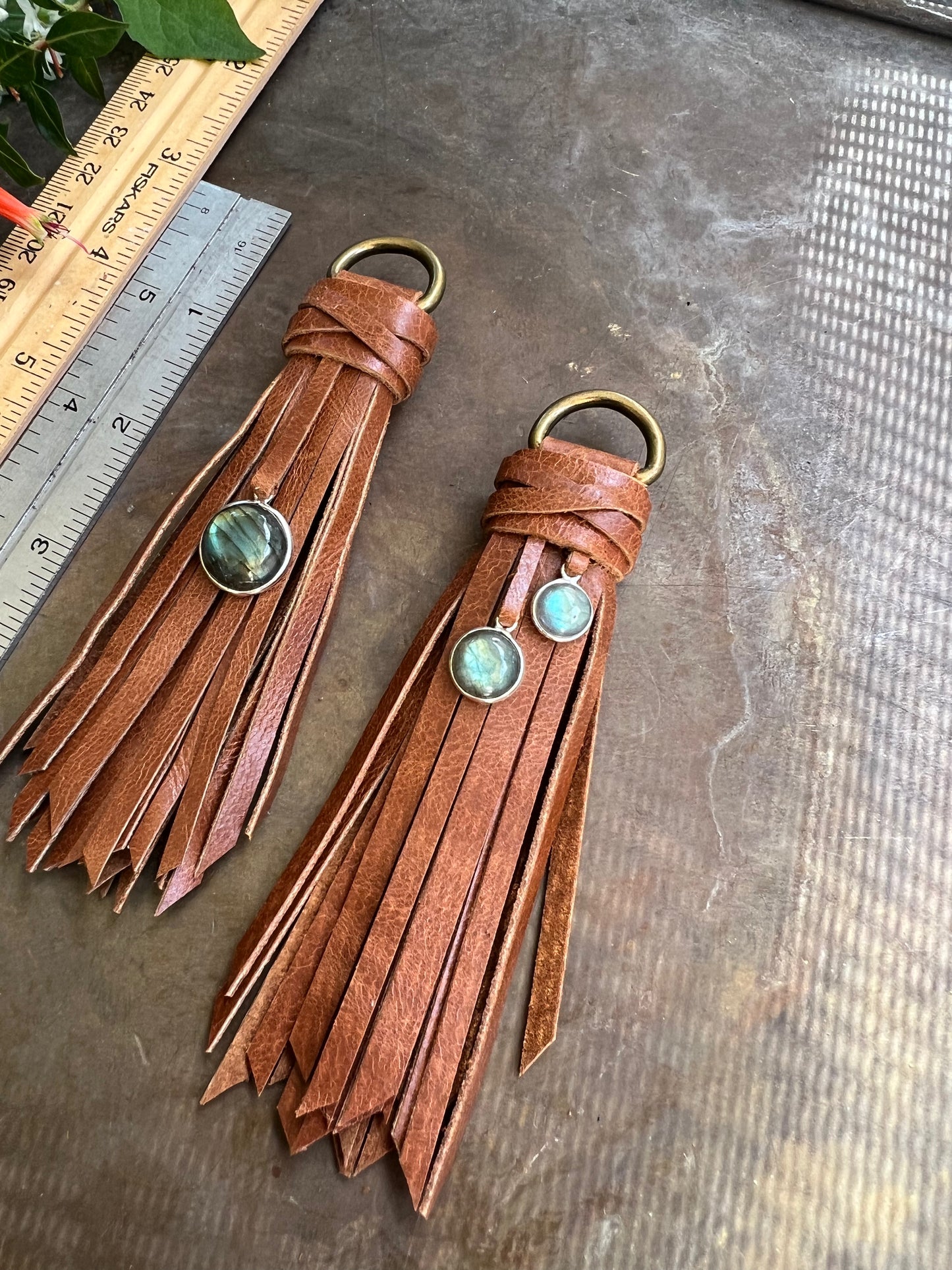 4.5" - Tan D-Ring Set