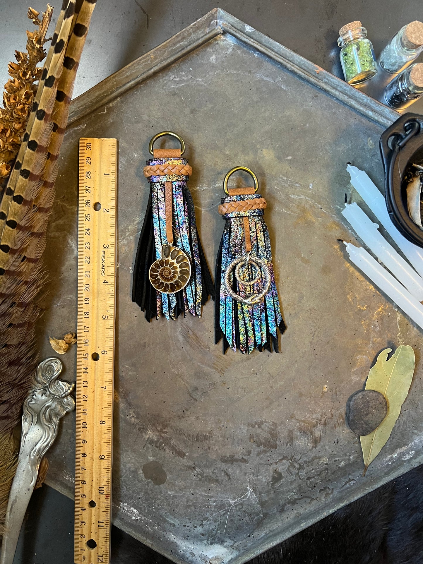 Oil Slick - 5" - D-Ring Set