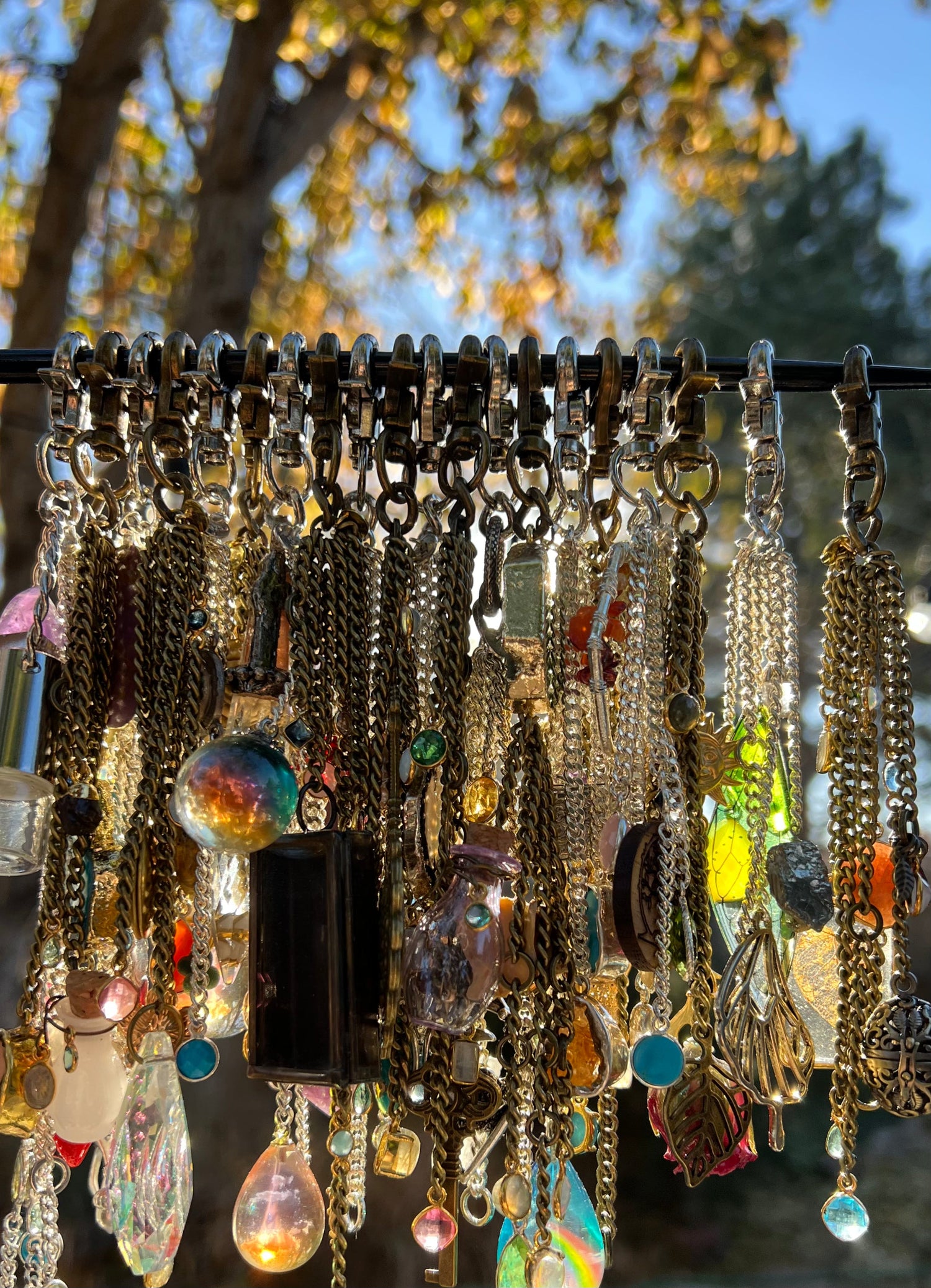 Hikari Chain Tassels