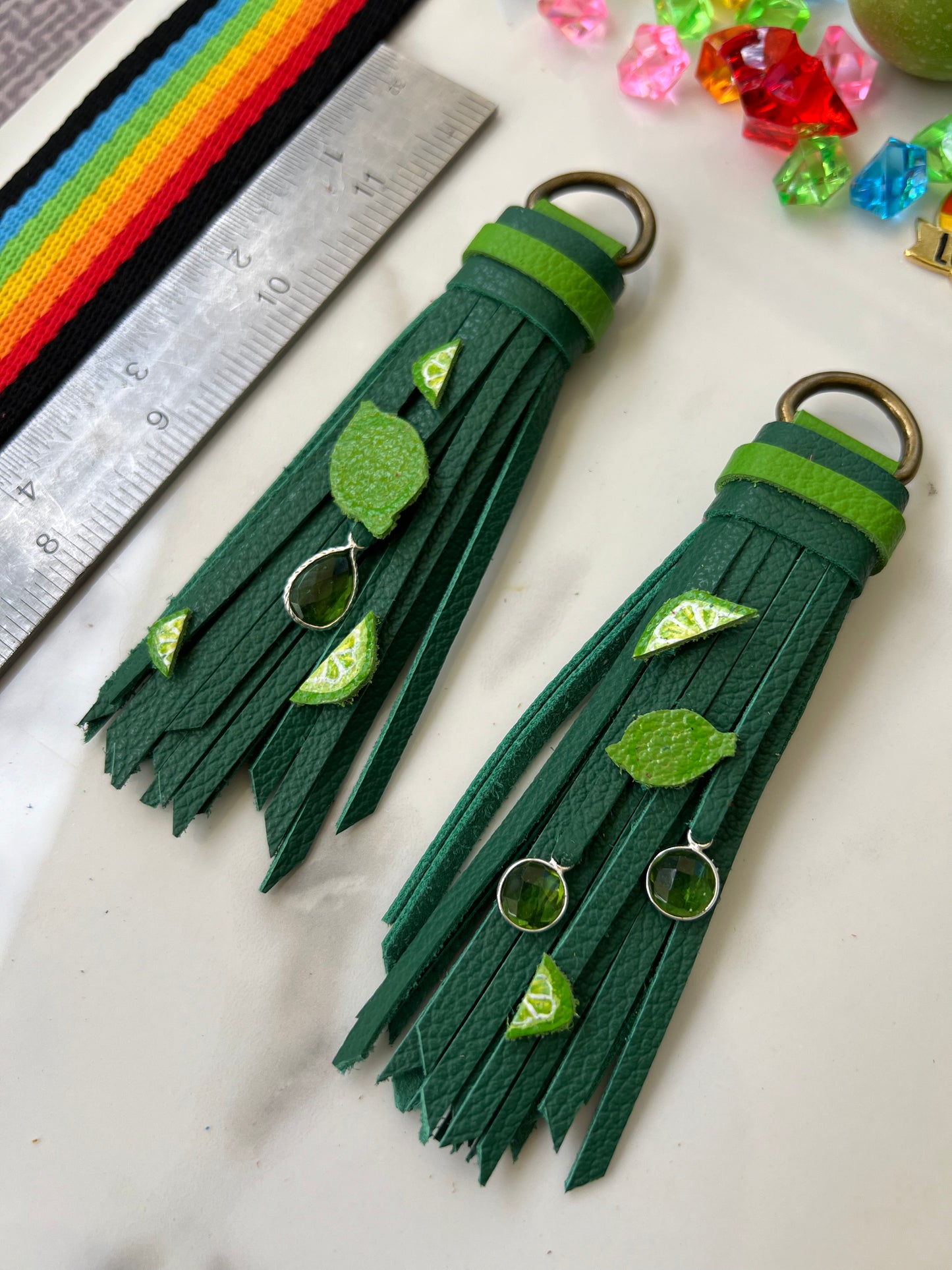 Lime - D-Ring Set