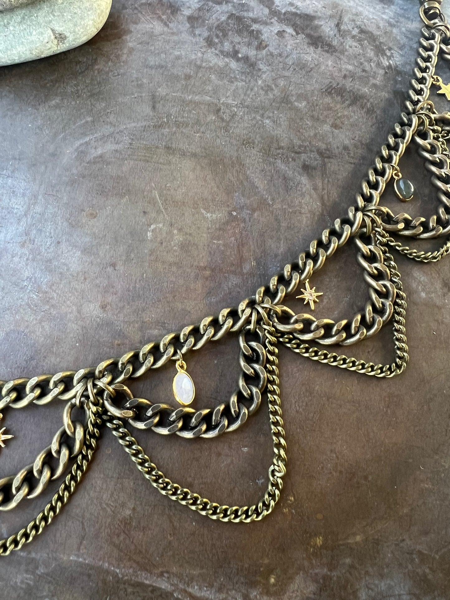 Bronze Bag Chain