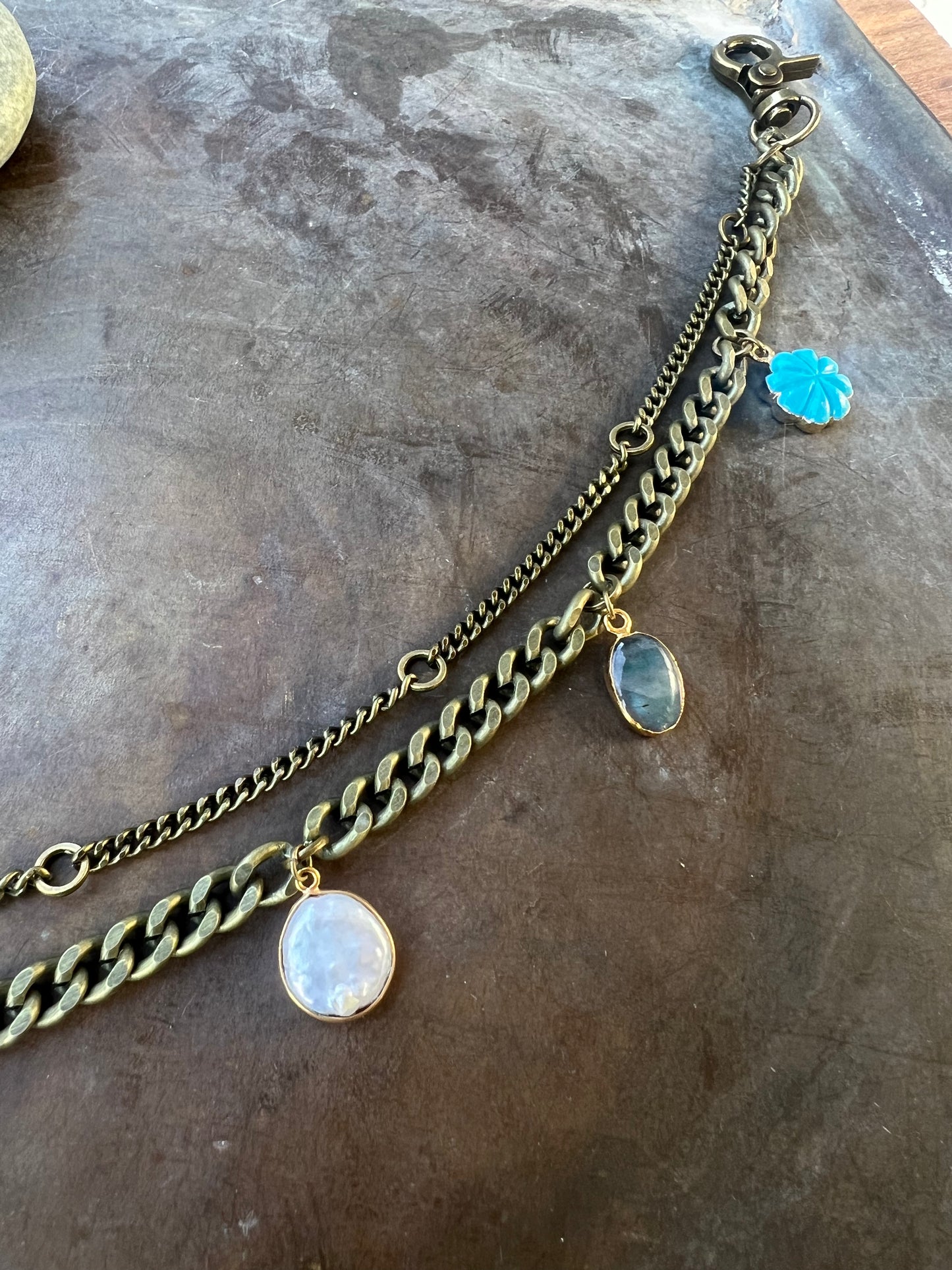 Bronze Bag Chain