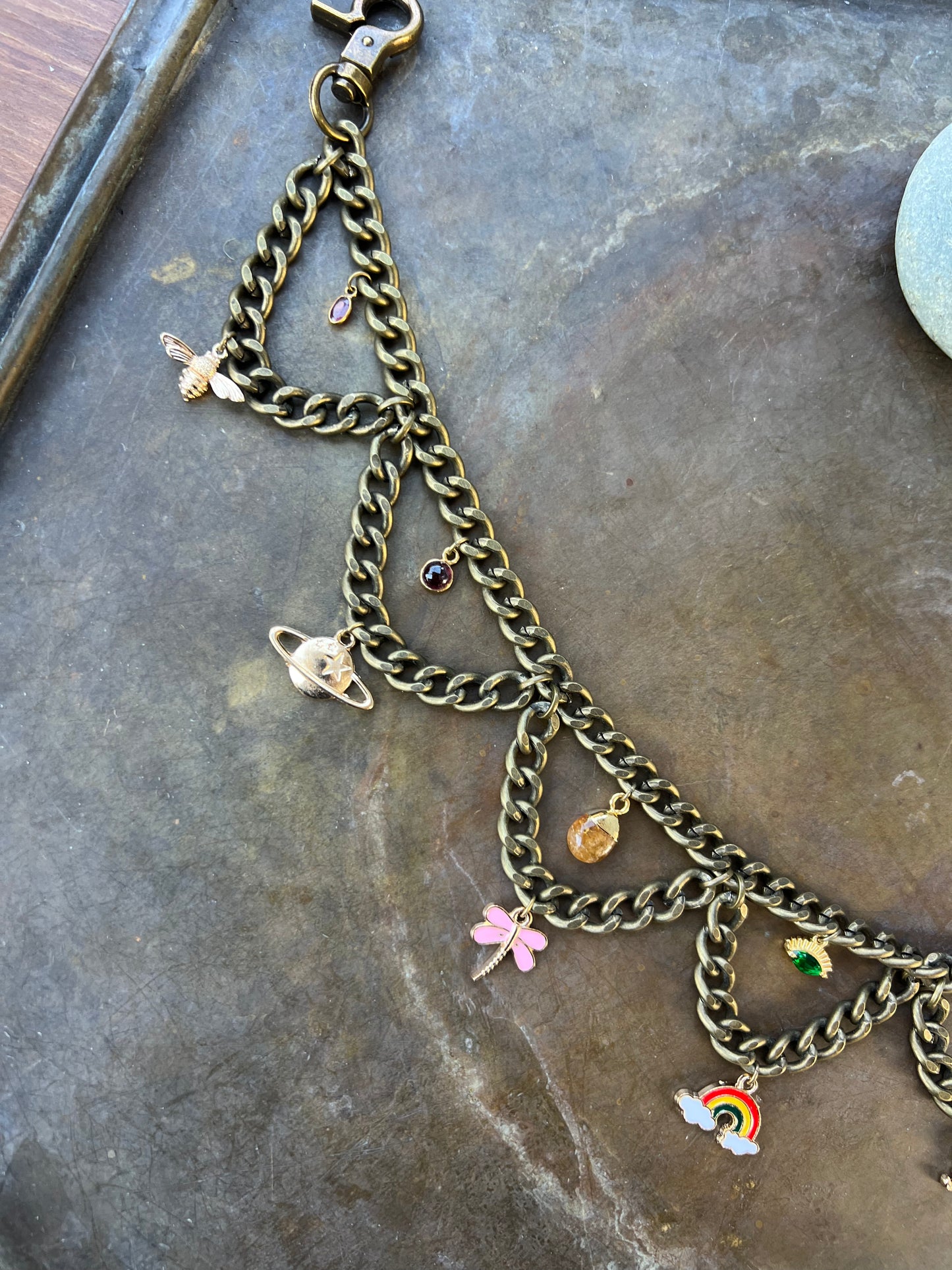 Bronze Bag Chain