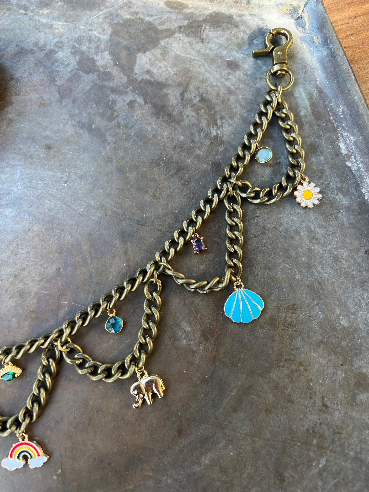 Bronze Bag Chain