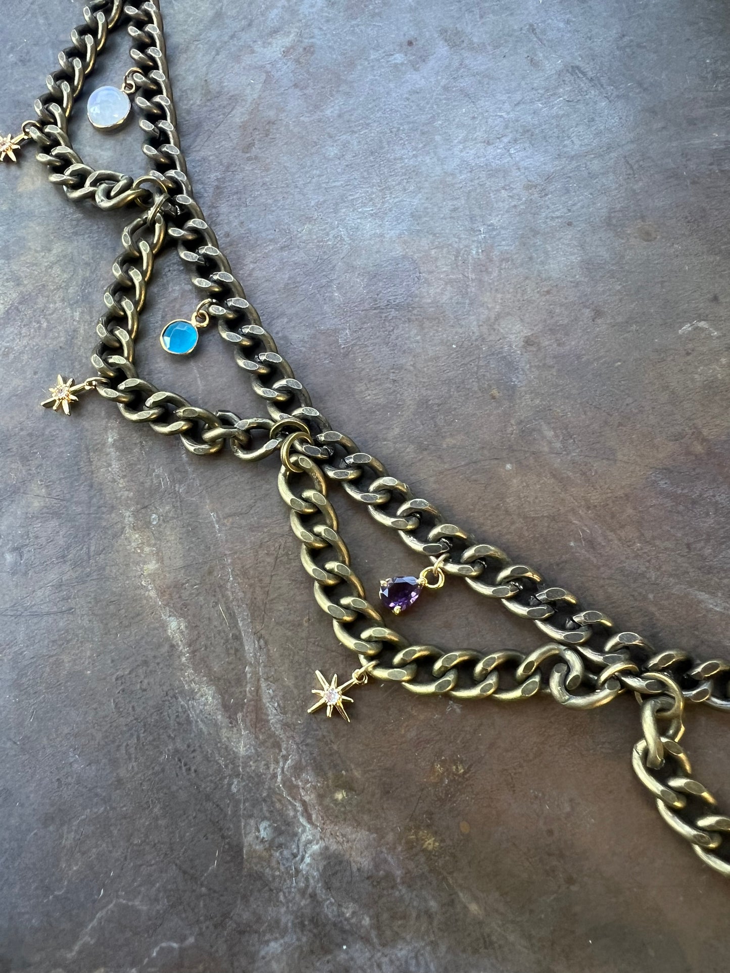 Bronze Bag Chain