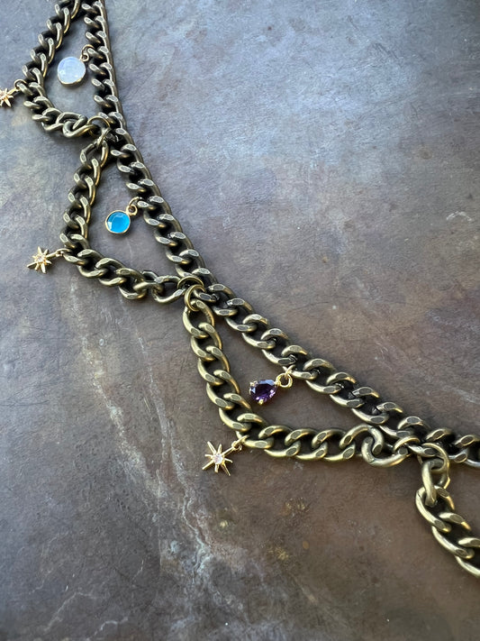 Bronze Bag Chain