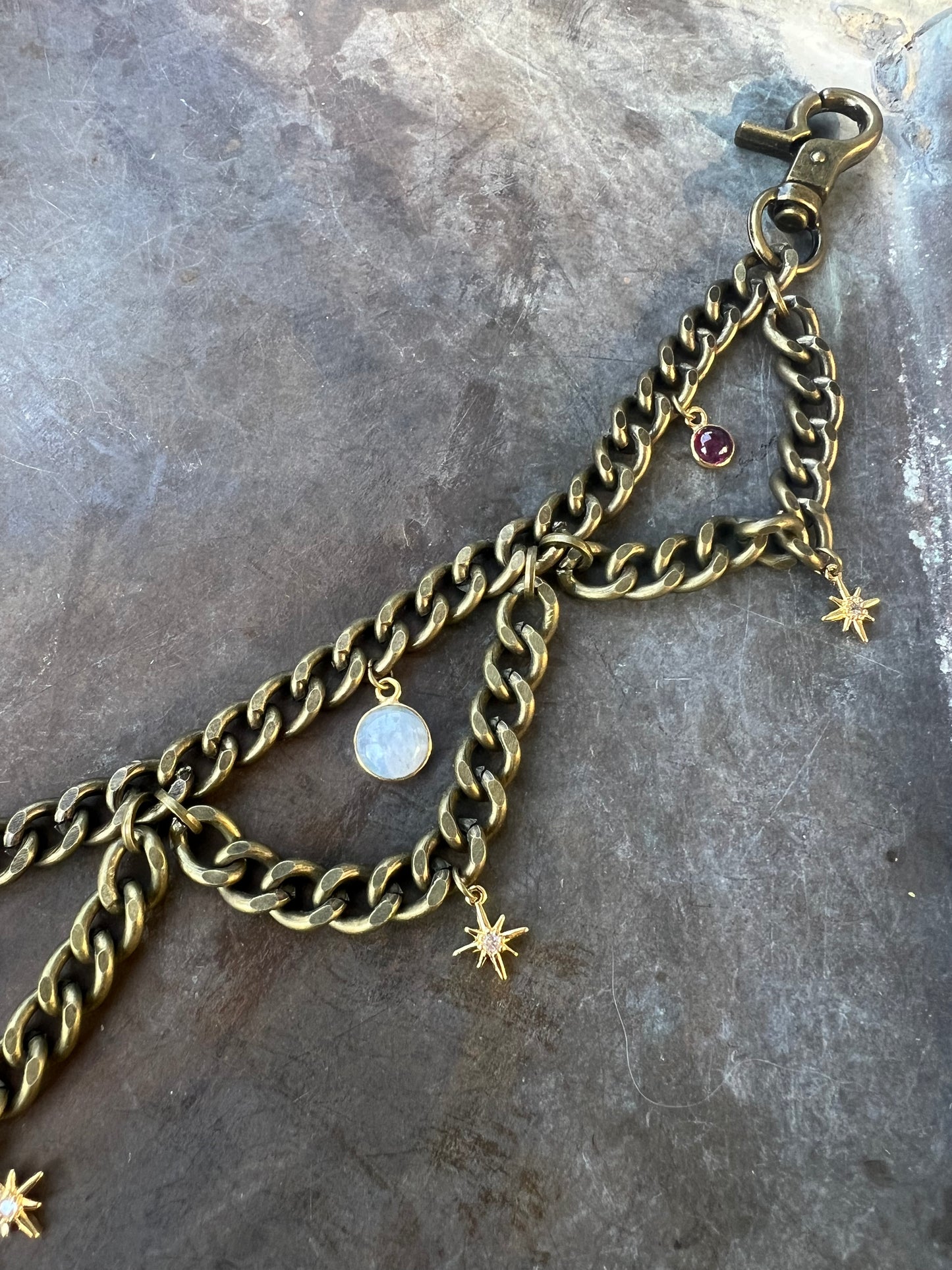 Bronze Bag Chain