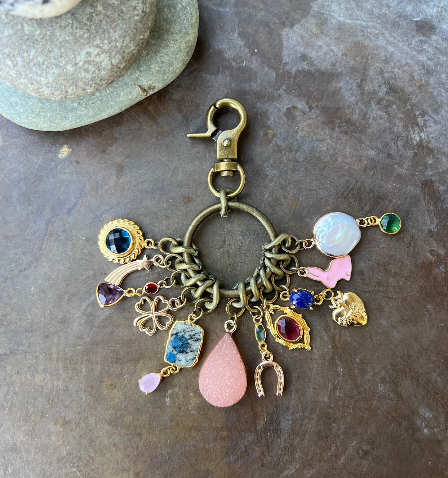 Bronze Charm Ring