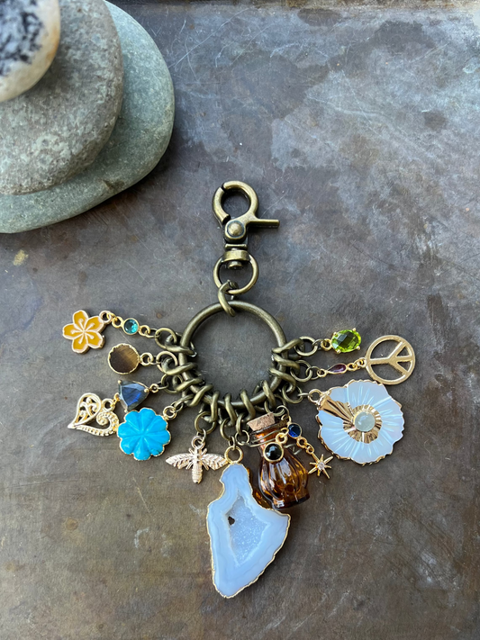 Bronze Charm Ring