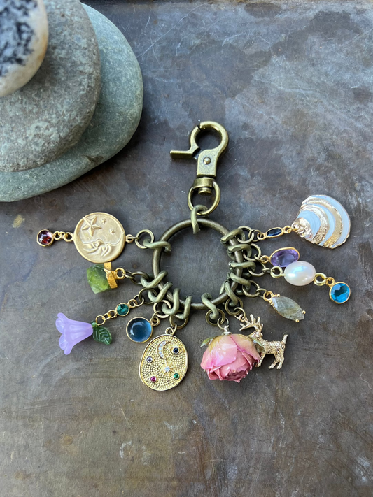 Bronze Charm Ring