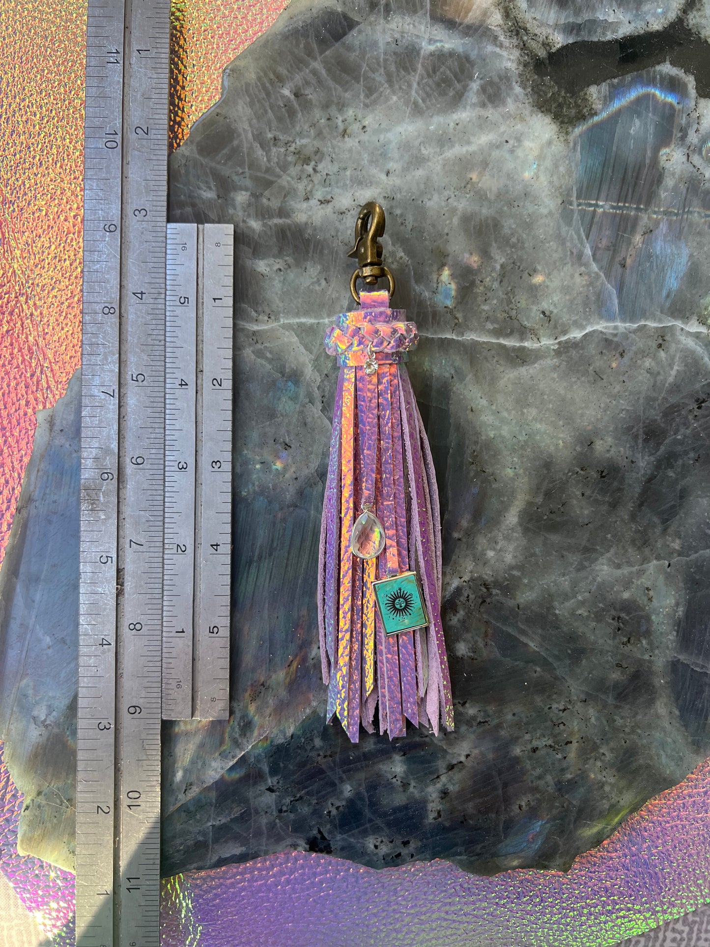 6.5" Zipper Pull - Unicorn