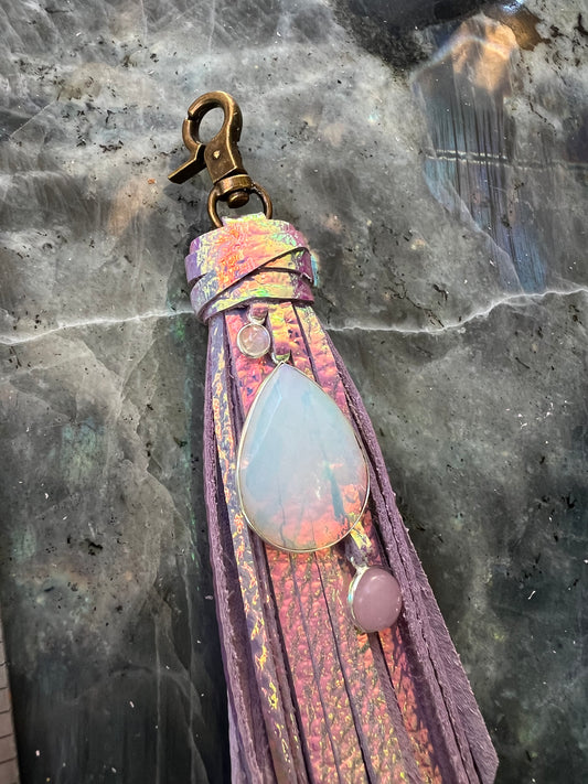 6" Zipper Pull - Unicorn Leather