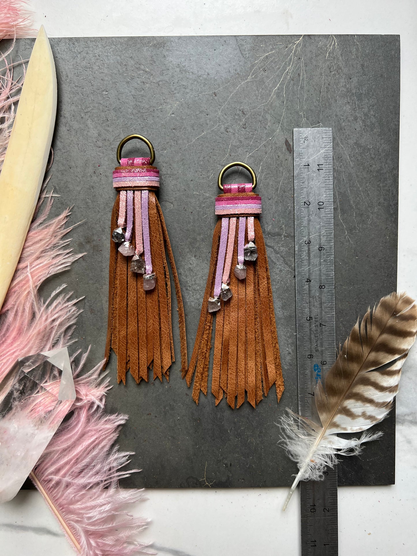 6" D-Ring Tassel Set