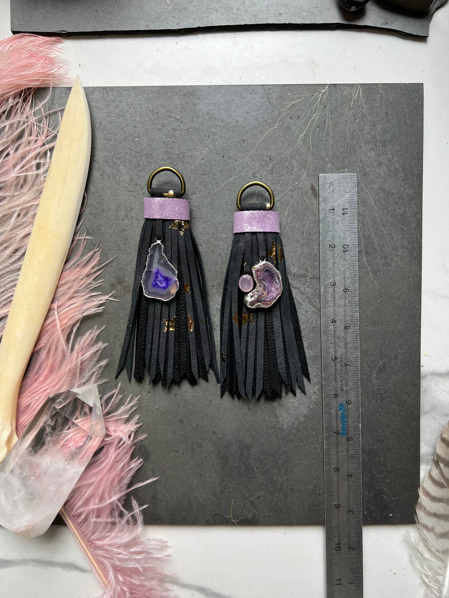 5.5" D-Ring Tassel Set