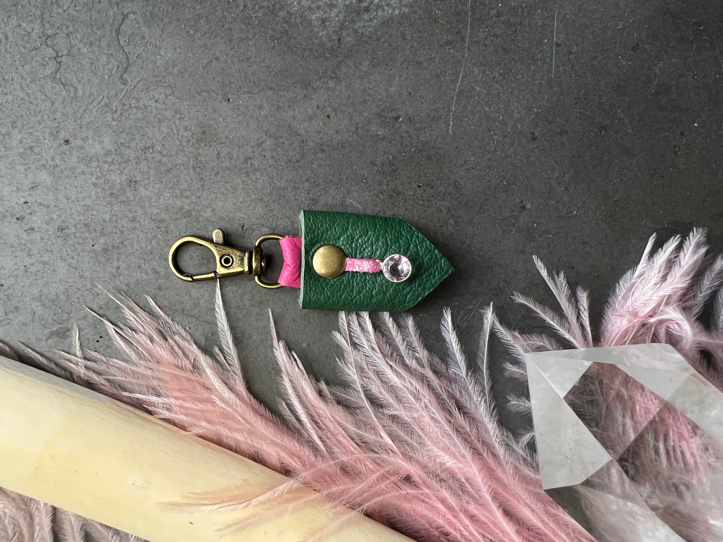 Green Bandana Charm