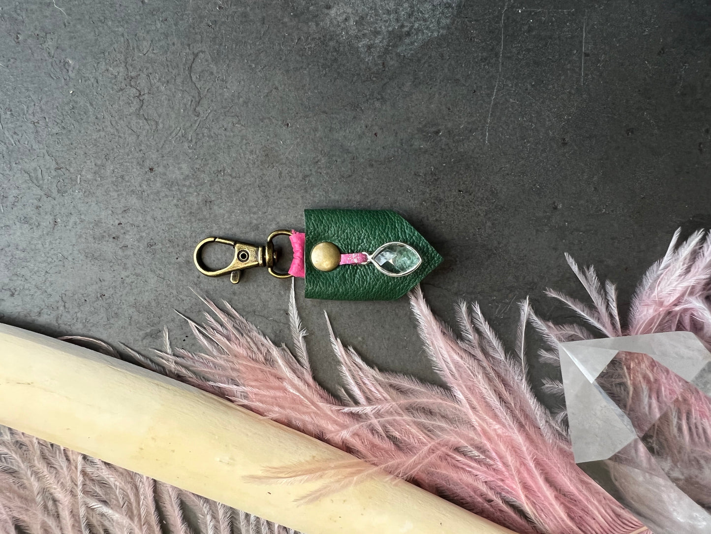 Green Bandana Charm