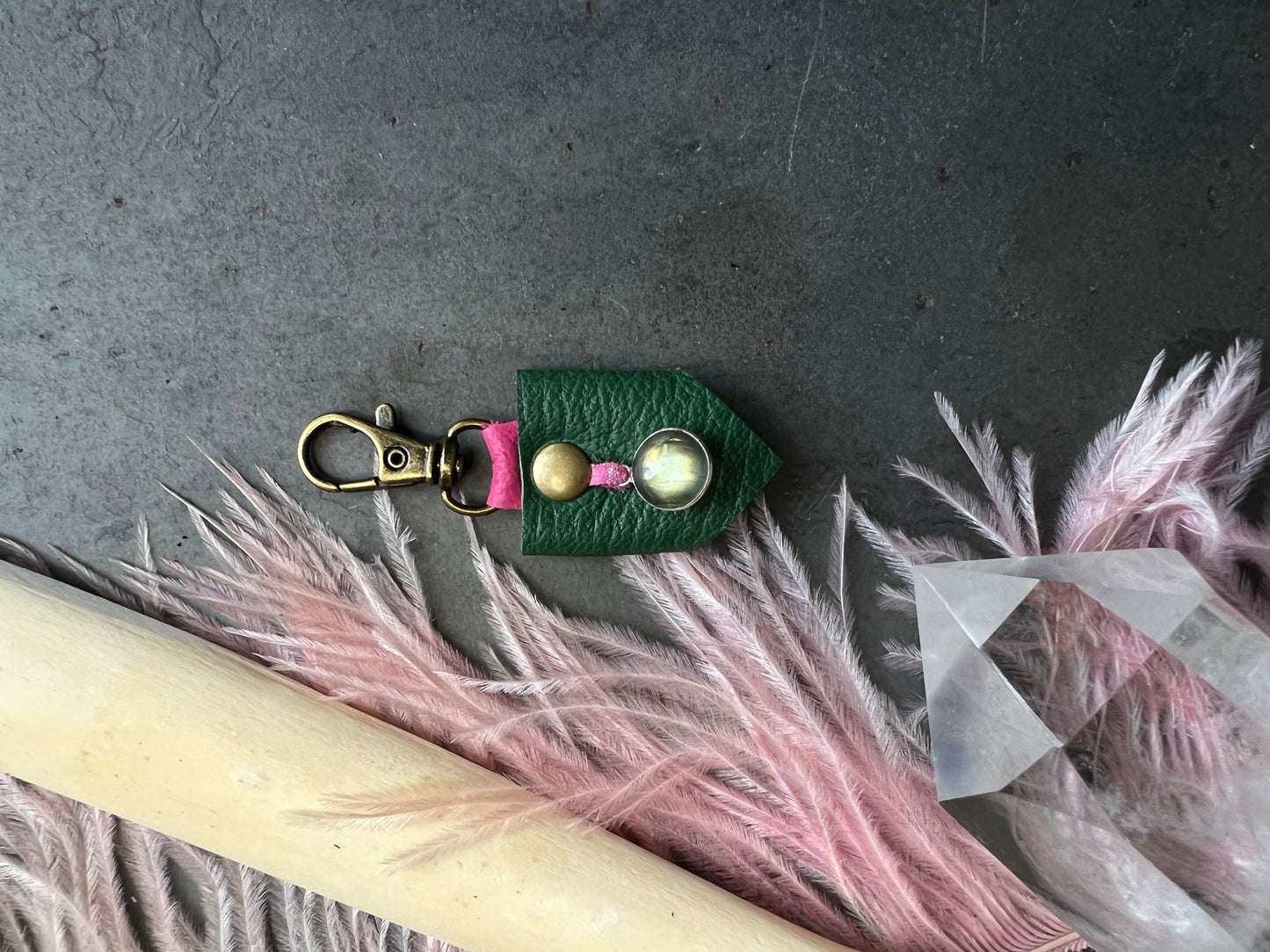 Green Bandana Charm