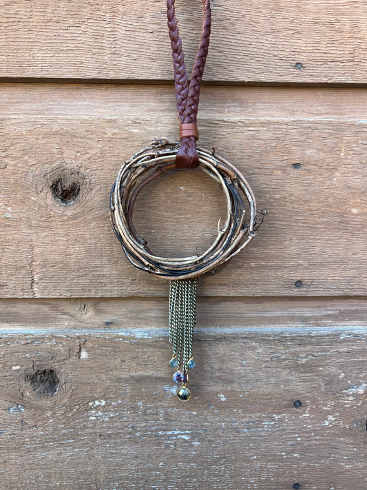 Yule Wreath Ornament - Chains and Gems